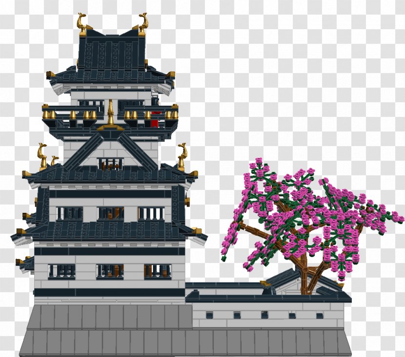 Japanese Castle Middle Ages Facade Architecture - Chinese - Japan Transparent PNG