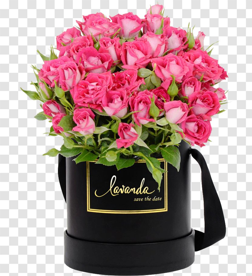 Flower Box Gift Flowers Singapore - Floristry Transparent PNG