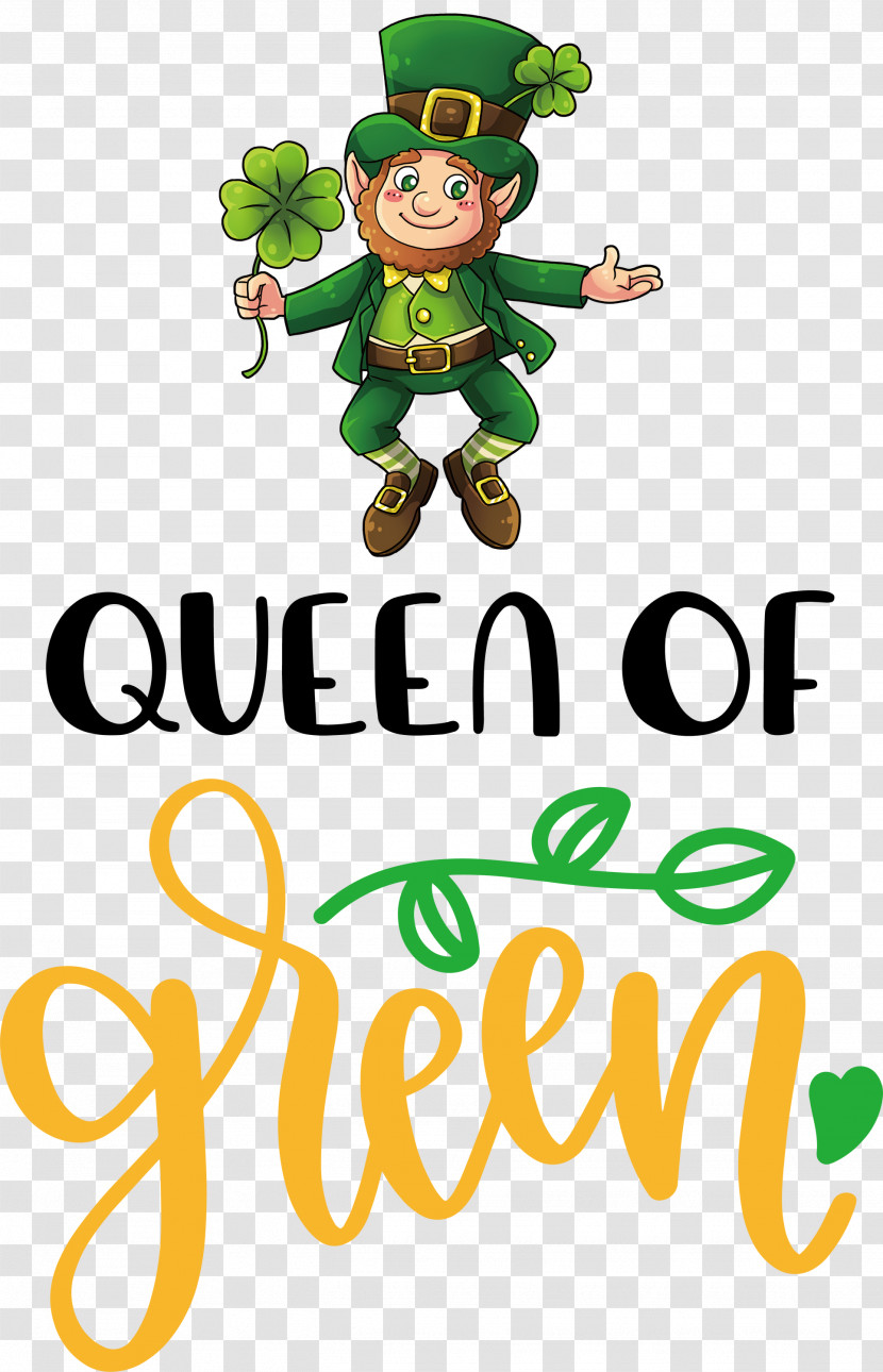 Queen Of Green St Patricks Day Saint Patrick Transparent PNG