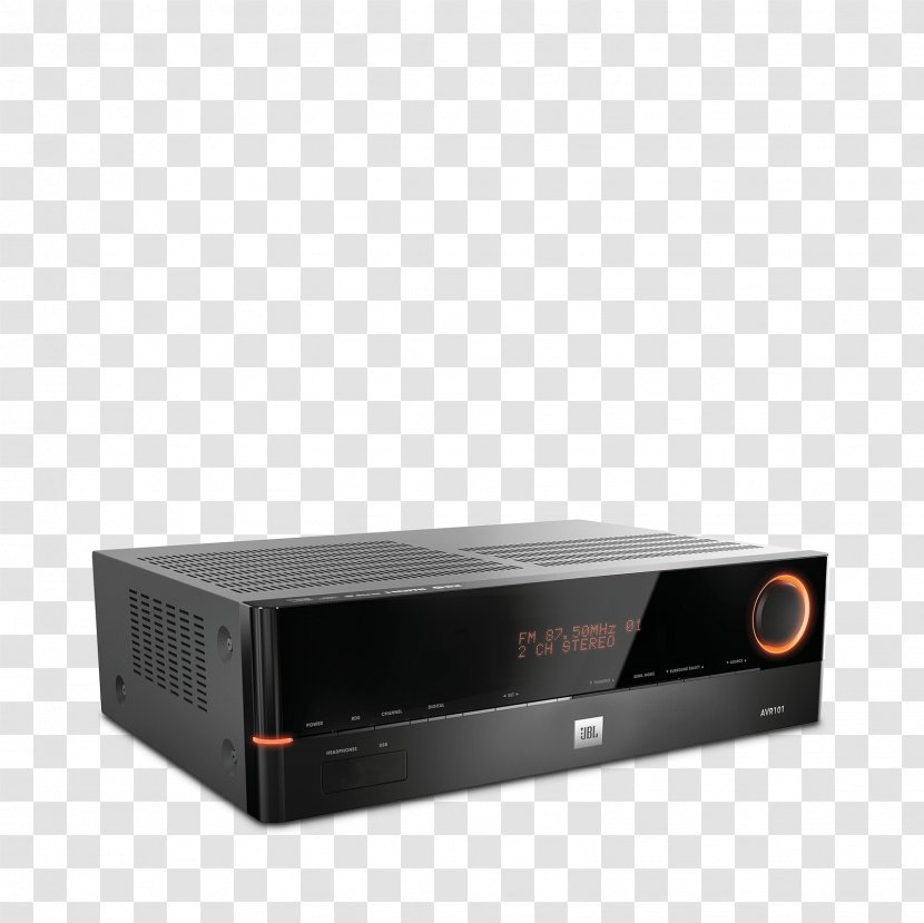 AV Receiver Harman Kardon Home Theater Systems 5.1 Surround Sound JBL - Top Bar Hive Plans Printable Transparent PNG