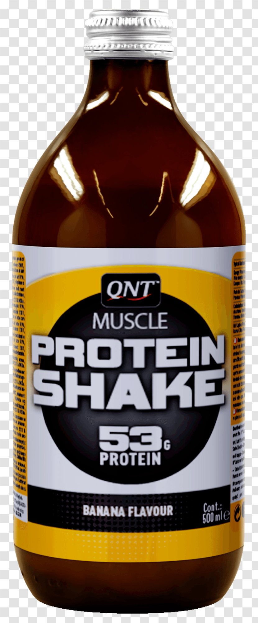 Milkshake Banana Protein Beer Bottle - Diet Transparent PNG