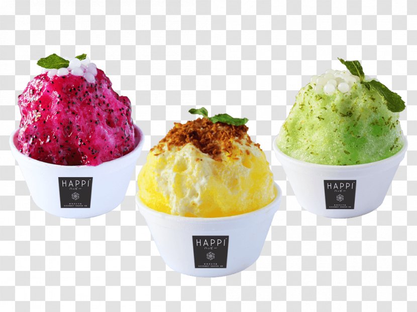 Ice Cream Kakigōri Cuisine Of Hawaii Japanese Shave - Dish - Shaved Transparent PNG