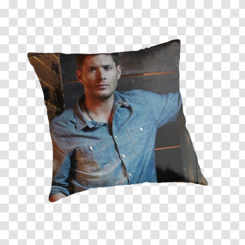 Jensen Ackles Supernatural Throw Pillows Castiel - Wall Transparent PNG