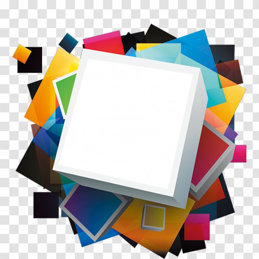 Geometry Square Shape - Cube - Box Design Sense Transparent PNG