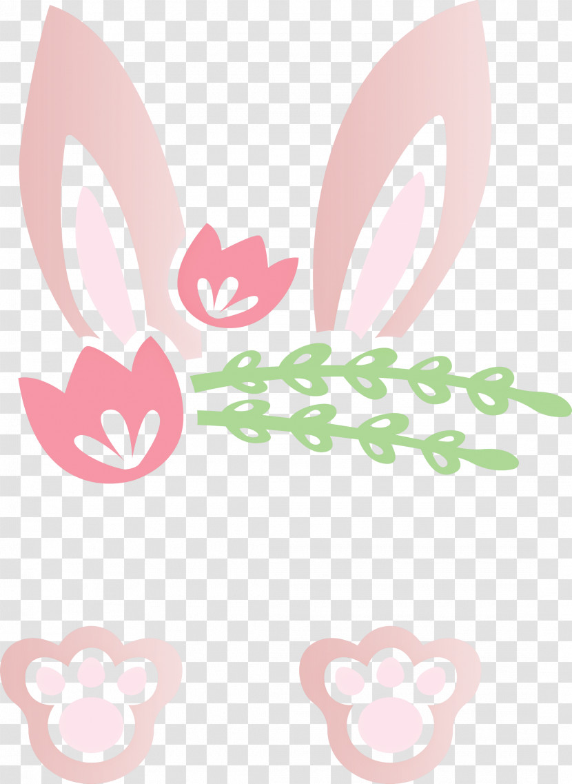 Easter Bunny Easter Day Cute Rabbit Transparent PNG
