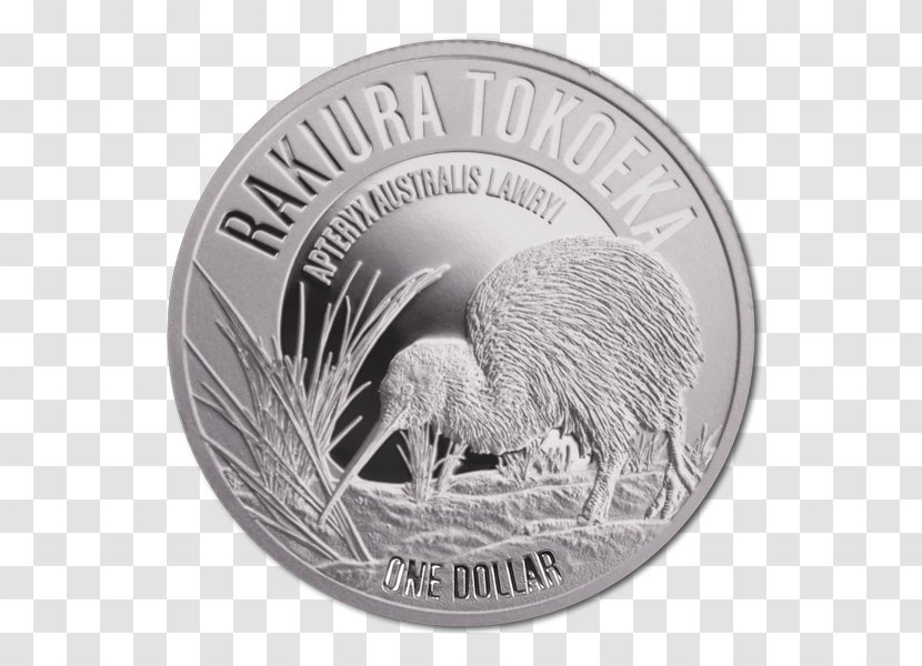 New Zealand Dollar Proof Coinage Silver - Coin Transparent PNG