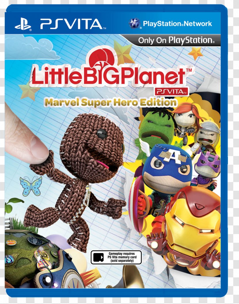 LittleBigPlanet PS Vita PlayStation Lego Marvel Super Heroes - Recreation - Playstation 3 Transparent PNG