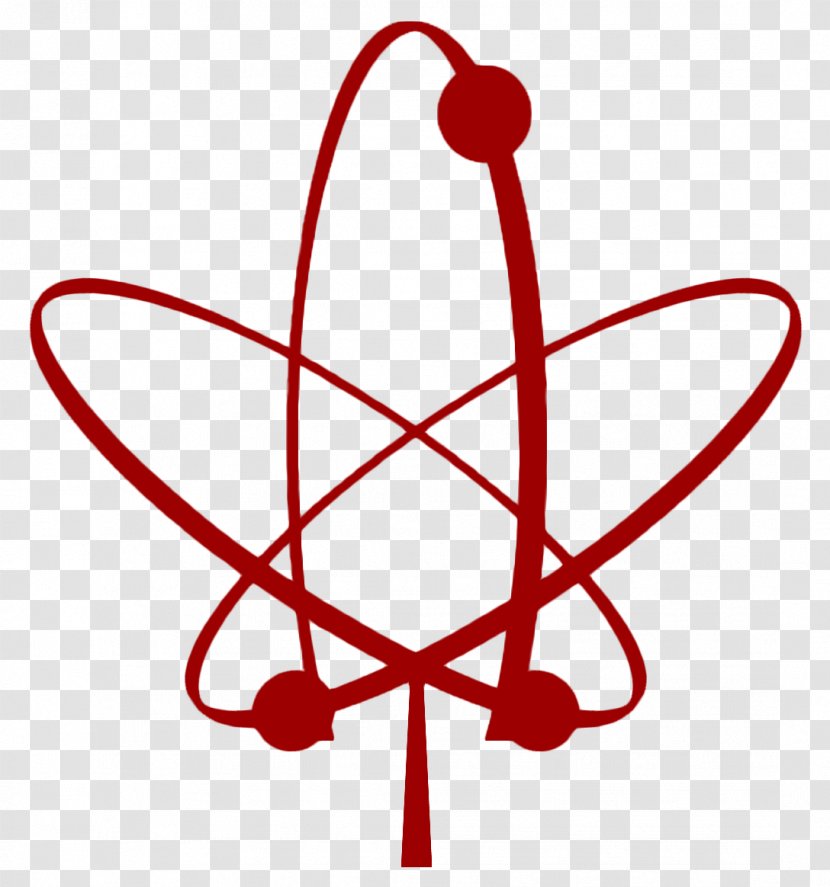 Atheism Symbol Atomic Whirl Antitheism - Line Art Transparent PNG