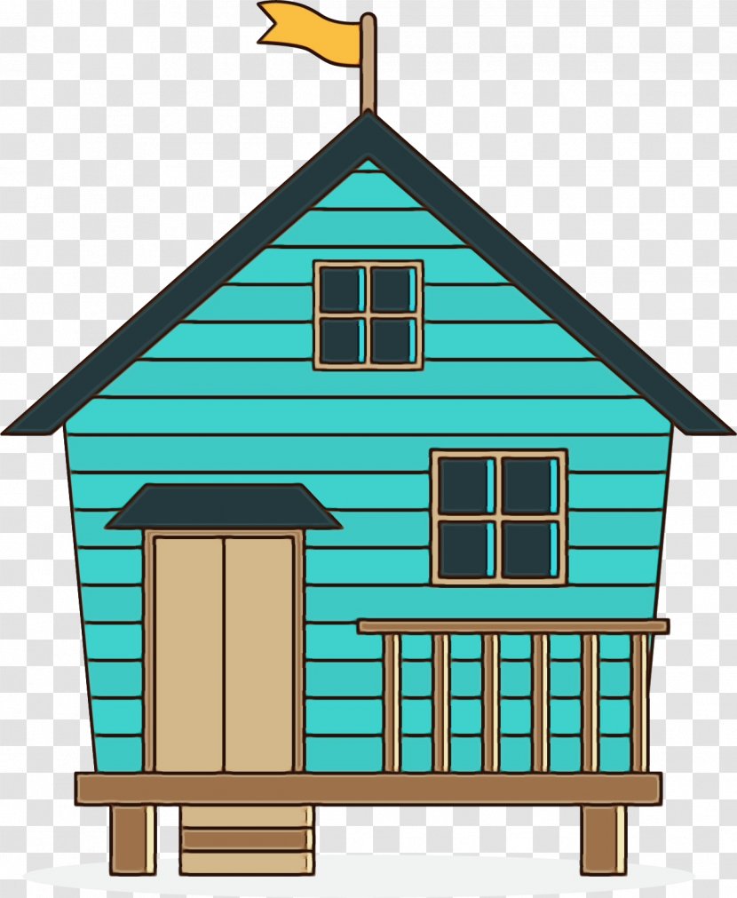 House Shed Property Roof Home - Chicken Coop Playhouse Transparent PNG
