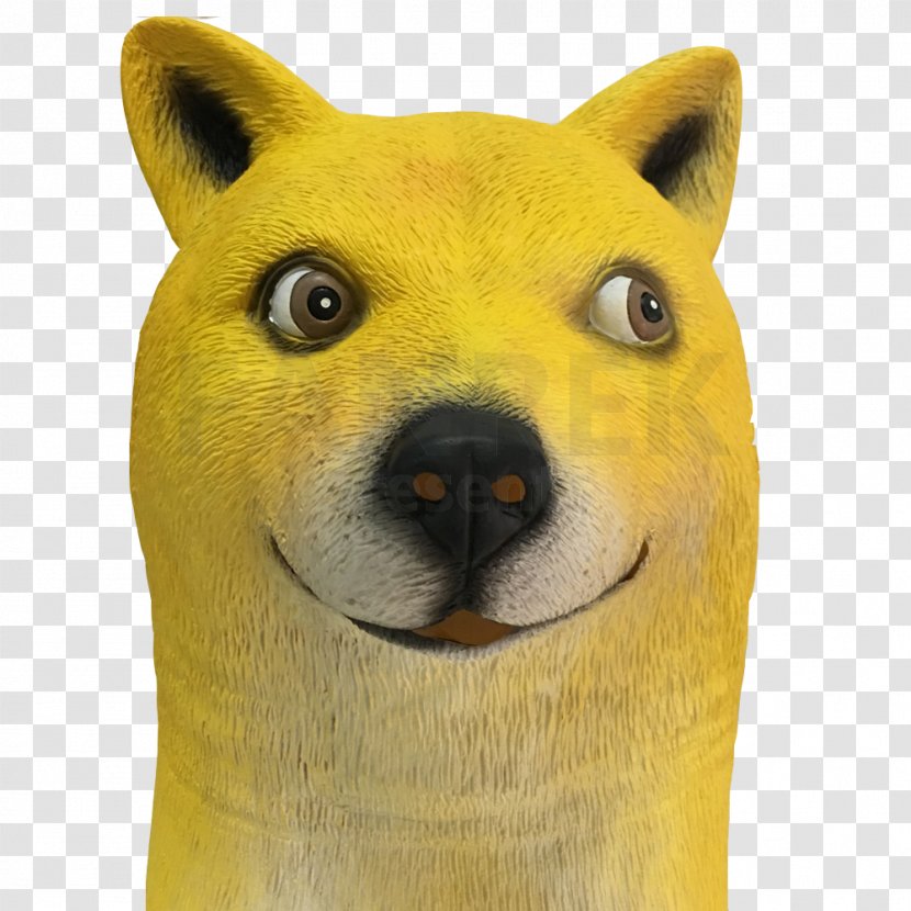 Shiba Inu Doge Mask Masquerade Ball Halloween - Snout Transparent PNG