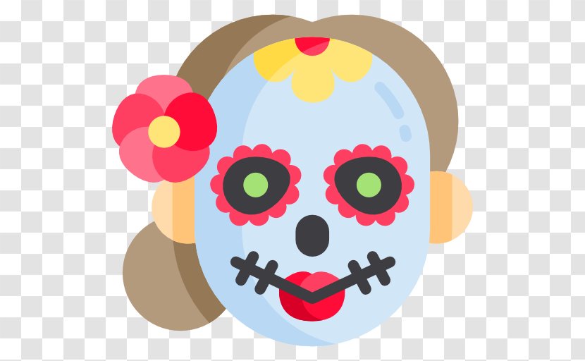 Artesanal Illustration - Smiley - Skull Transparent PNG