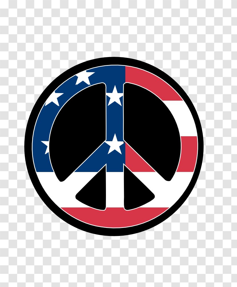 United States Iraq Peace Symbols Hippie - Flags Graphics Transparent PNG