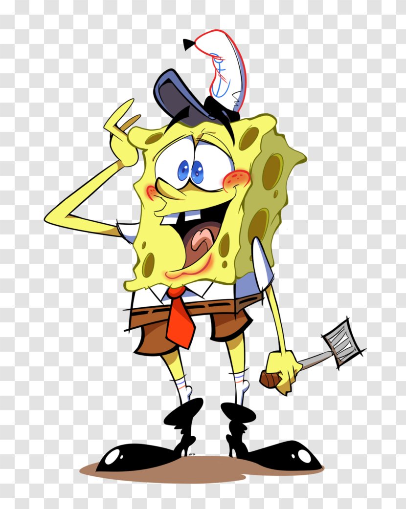 Character Cartoon Clip Art - SpongeBob SquarePants Transparent PNG