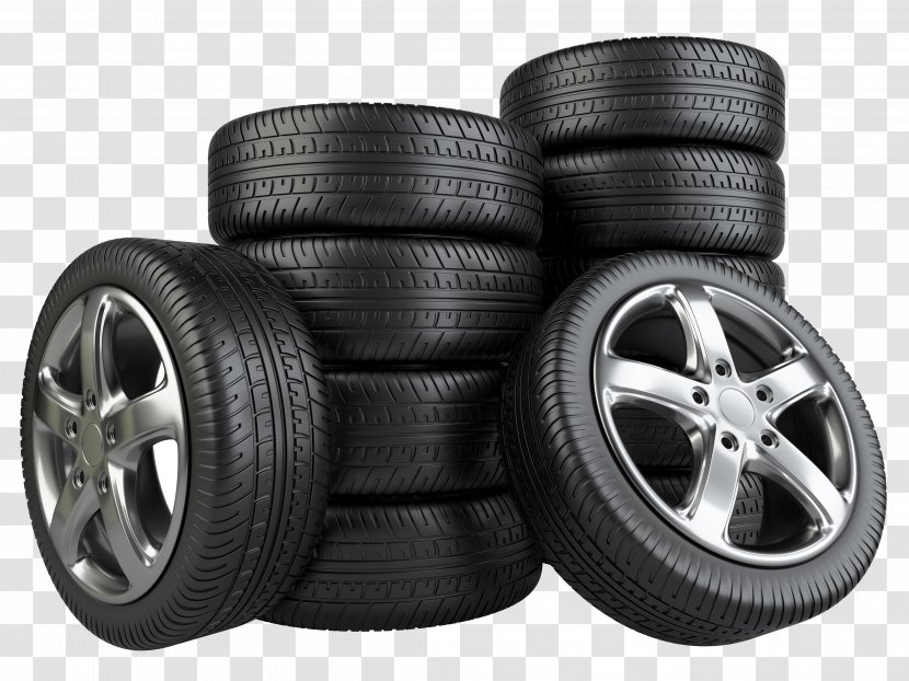 Car Tire Wheel - Motor Vehicle - Rubber Tires Transparent PNG