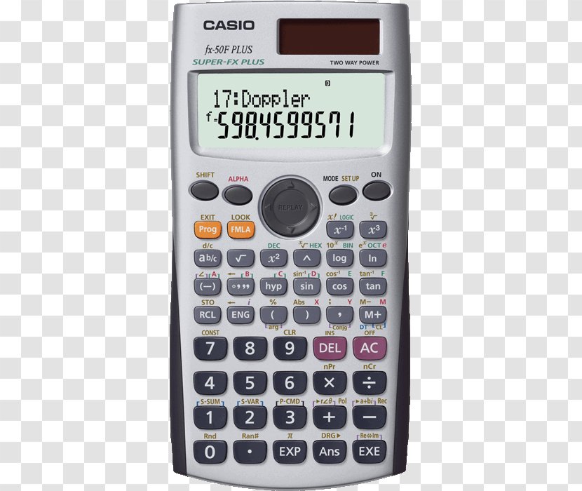 Scientific Calculator Casio Fx-991ES V.P.A.M. Calculators - Silhouette Transparent PNG