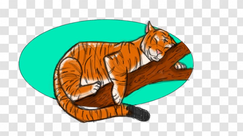 Cat Tiger Canidae Illustration Clip Art - Mammal Transparent PNG