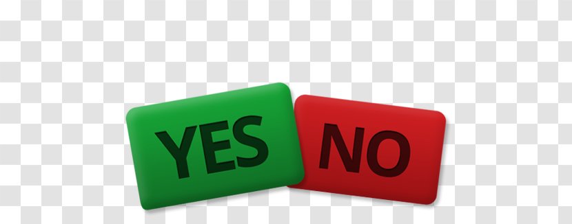 Yes And No Sentence Word Part Of Speech Transparent PNG