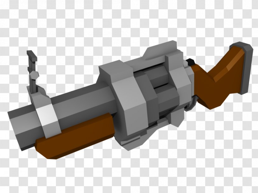 Team Fortress 2 Blockland Grenade Launcher Weapon - Hardware Accessory Transparent PNG