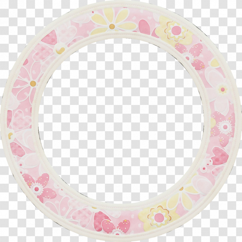 Pink M Tableware Transparent PNG