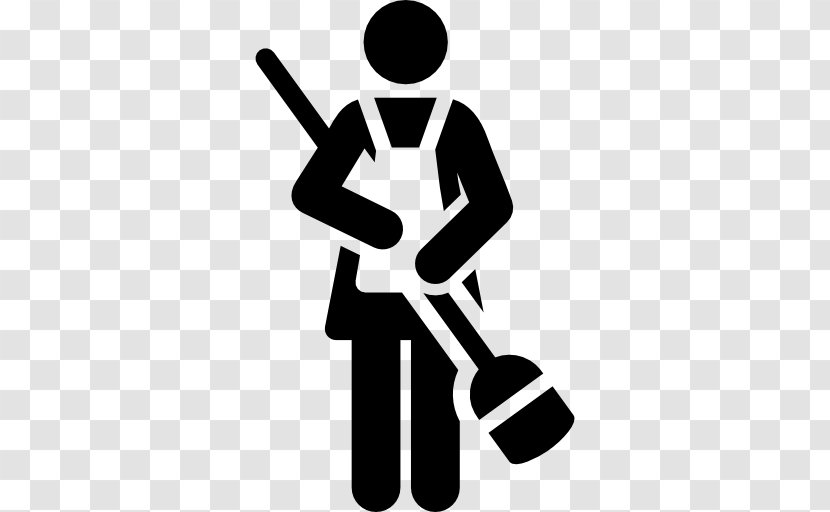 Housekeeping Maid Service Cleaner Cleaning - Silhouette - Home Transparent PNG