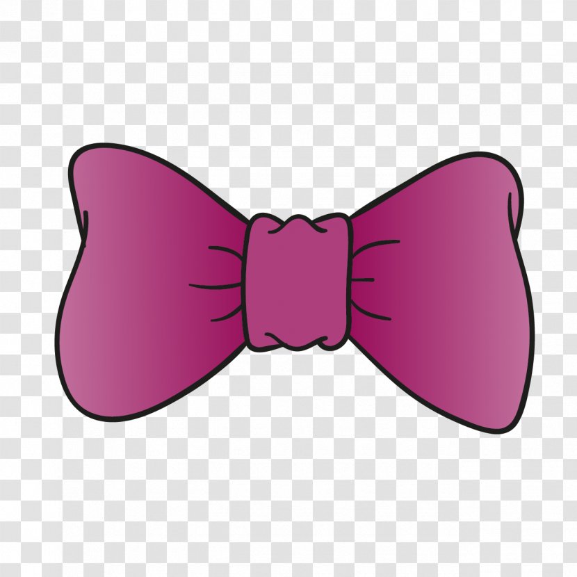 Bow Tie Product Design Font Pink M - Moths And Butterflies - Bowknot Cartoon Transparent PNG