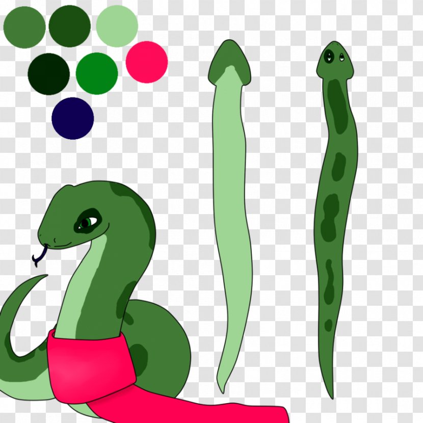 Reptile Clip Art - Green - Cute Snake Transparent PNG