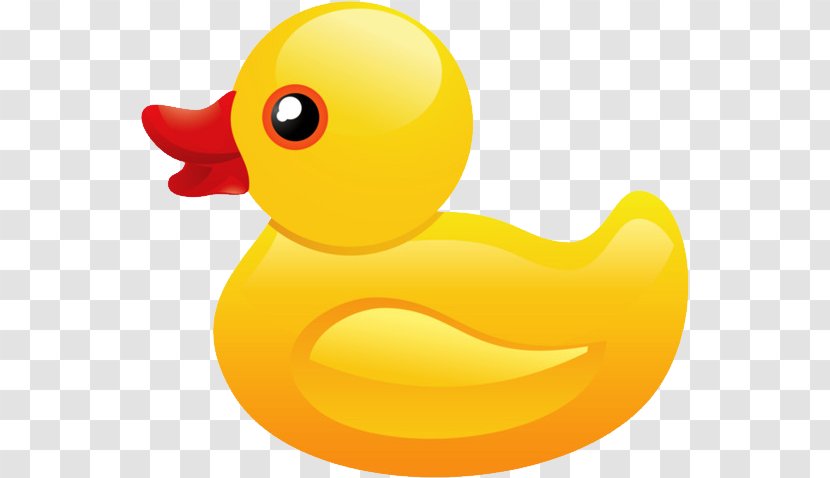 Rubber Duck Yellow - Water Bird Transparent PNG