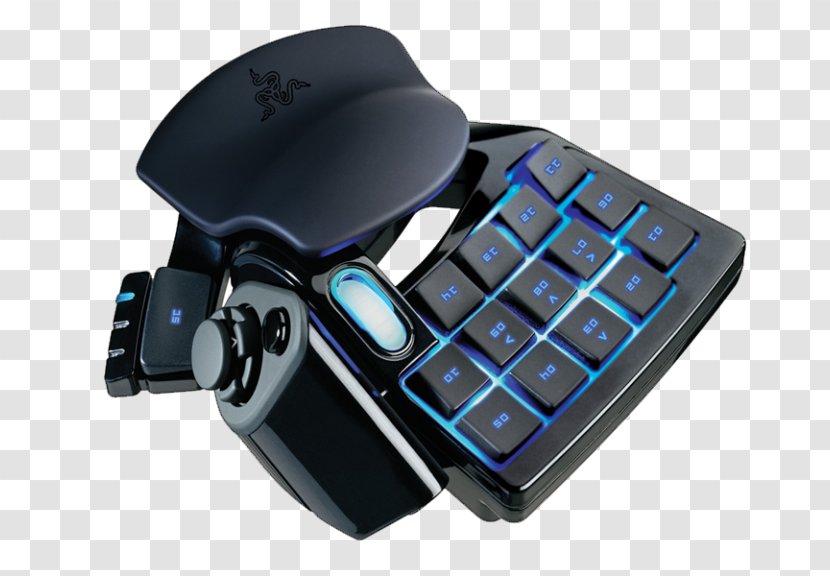 Razer Nostromo SpeedPad N52 Computer Keyboard Gaming Keypad - Technology Transparent PNG