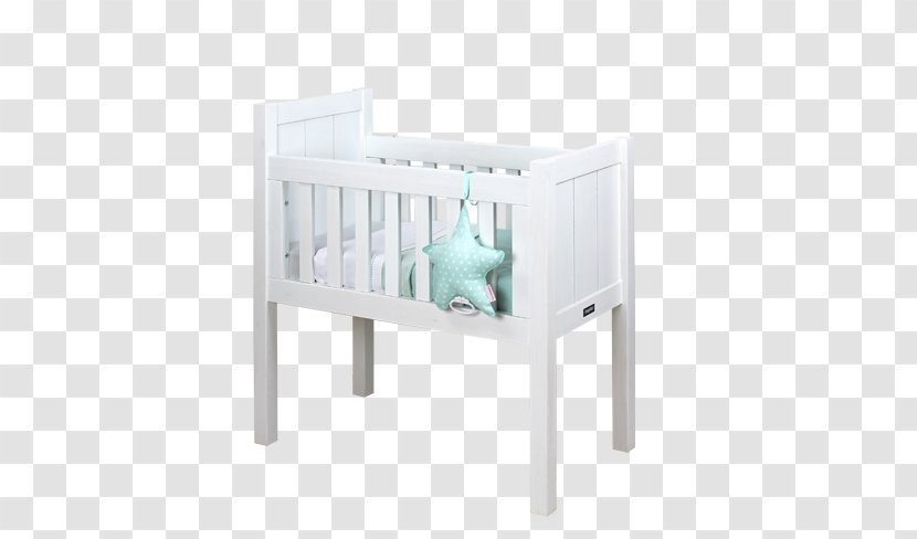 white wooden cot bed with mattress