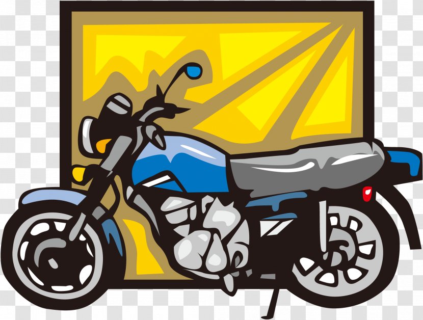 Motorcycle Accessories Car Yamaha Motor Company Vehicle - Yellow Transparent PNG