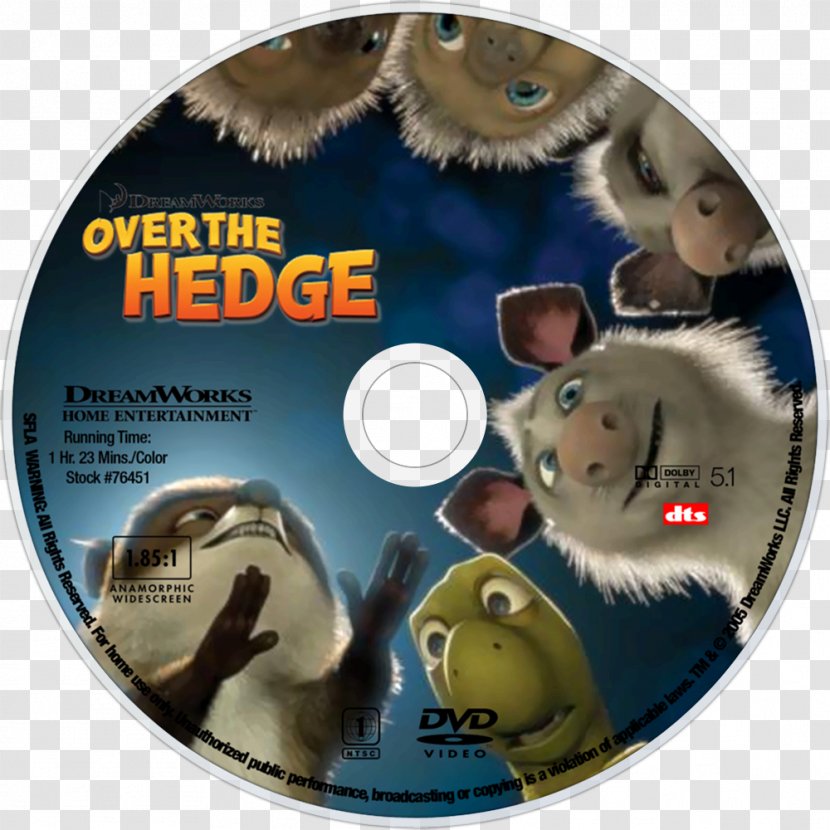Hollywood DVD Over The Hedge Heather Verne - Shark Tale - Dvd Transparent PNG