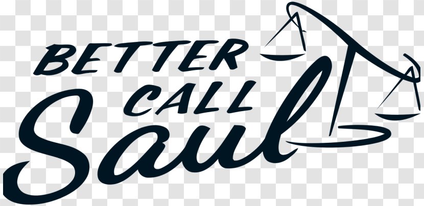 Logo Typography Better Call Saul Font - Monochrome Transparent PNG