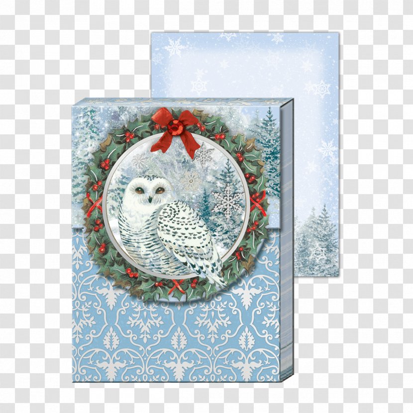 Christmas Holiday Snowy Owl Gift - Twelve Days Of Transparent PNG