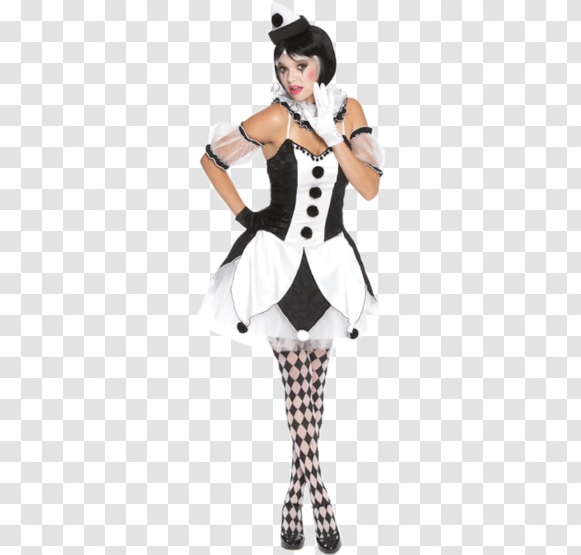 Halloween Costume Harlequin Party Clown - Jacket Transparent PNG