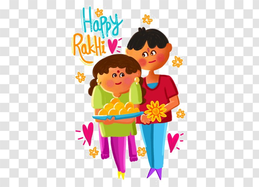 Clip Art Raksha Bandhan Image Illustration - Bhai Dooj - Fathers Day Poster Ideas Transparent PNG