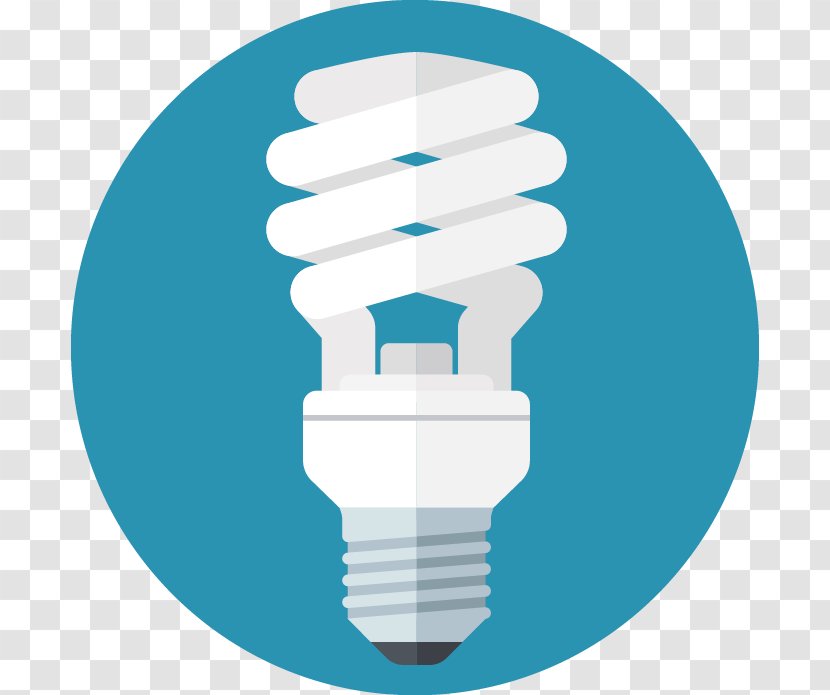 Incandescent Light Bulb Electric LED Lamp - Halogen - Compact Fluorescent Transparent PNG