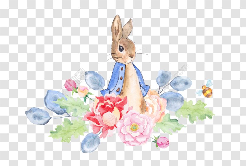 The Tale Of Peter Rabbit Clip Art Watercolor Painting - Greeting Note Cards - Drawing Transparent PNG
