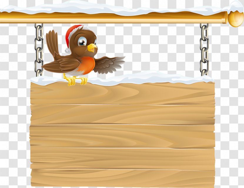Royalty-free Christmas Clip Art - Duck - Signboard Transparent PNG