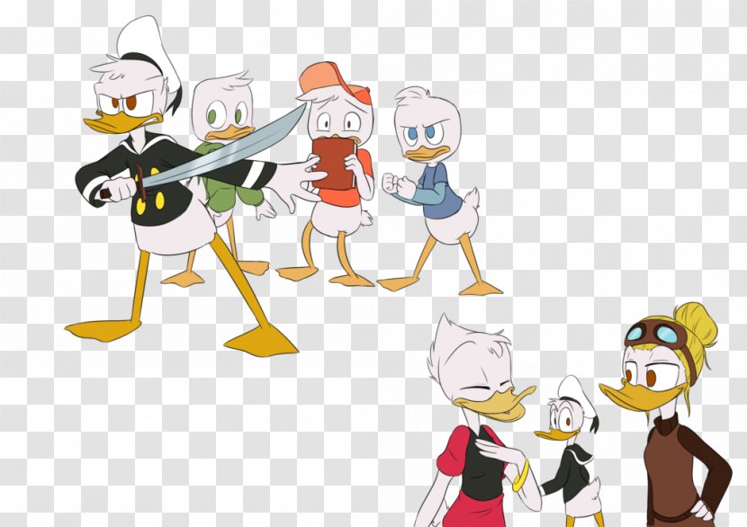 Donald Duck Della Huey, Dewey And Louie Scrooge McDuck Television Show - Clothing Transparent PNG