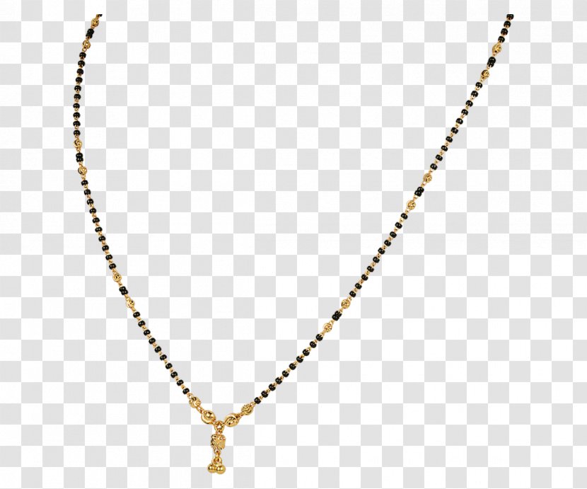 Necklace Mangala Sutra Jewellery Chain Gold Transparent PNG