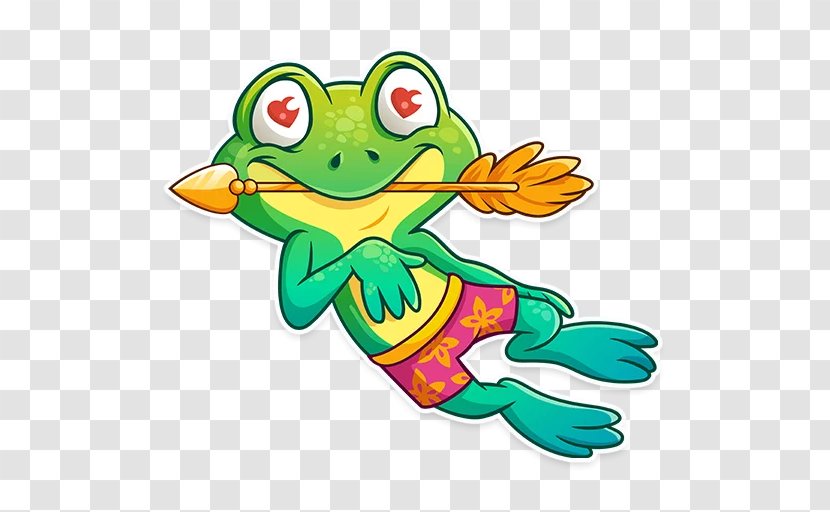 Tree Frog True Toad Clip Art - Cartoon Transparent PNG