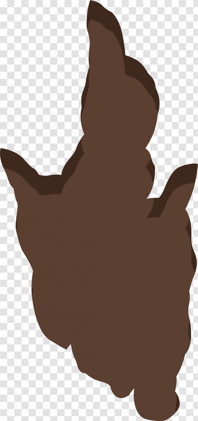 Dog Paw Euclidean Vector - Silhouette - Sunken Footprints Transparent PNG