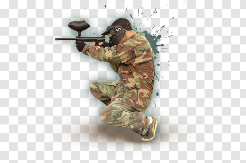 Babinda Paintball Game Tippmann 98 Custom Guns - Soldier Transparent PNG