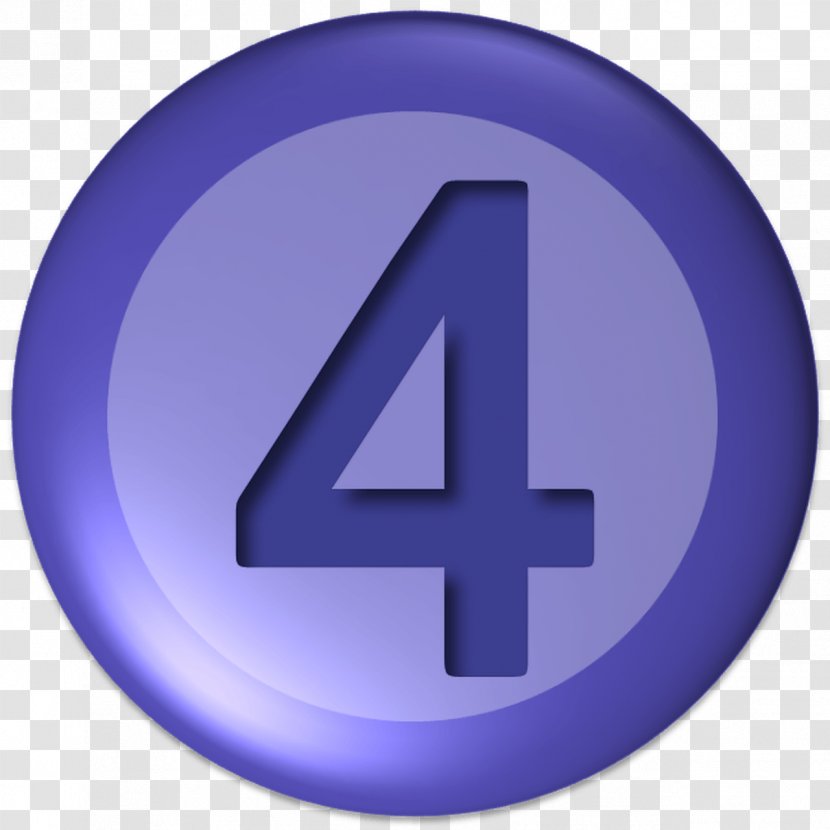 Number Numerology Shape Symbol - Blue Transparent PNG
