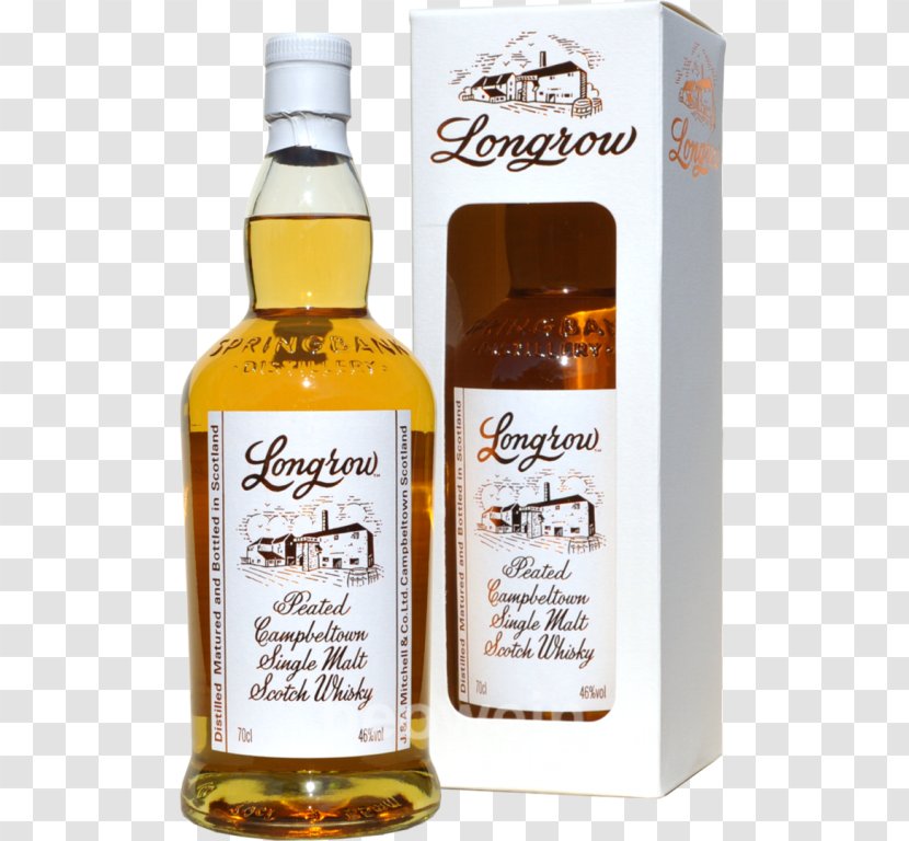 Longrow Blended Whiskey Single Malt Whisky Scotch - Wine Transparent PNG
