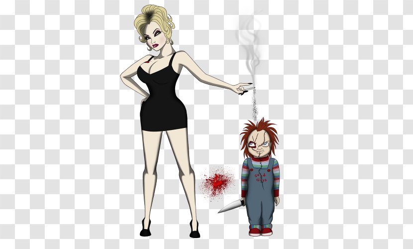 Tiffany Cartoon Child's Play Drawing - Heart - Chucky Transparent PNG