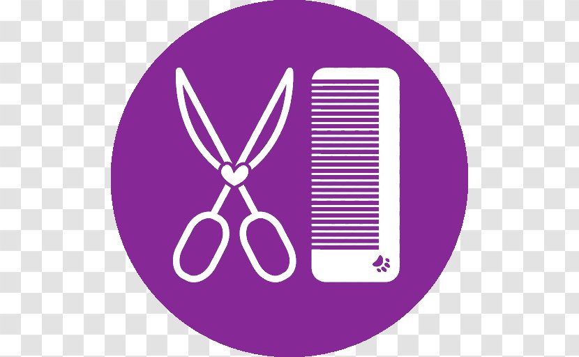 Hair Clipper Comb Beauty Parlour Barber Clip Art - Purple Transparent PNG