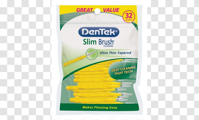 DenTek Easy Brush Material - Dentek Transparent PNG