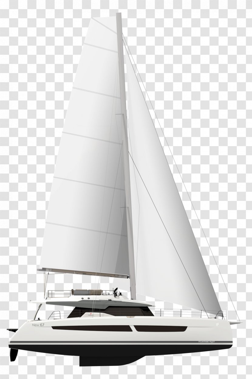 Sailing Yacht Catamaran Cat-ketch - Comfort - Sail Transparent PNG