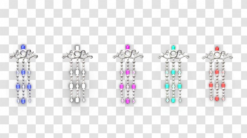 Earring Body Jewellery Pink M - Fashion Accessory Transparent PNG